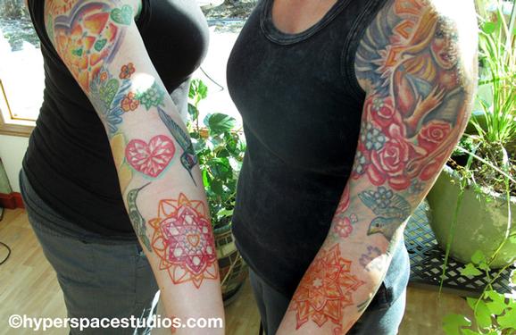 Tattoos - Cosmic mandalas - 79159